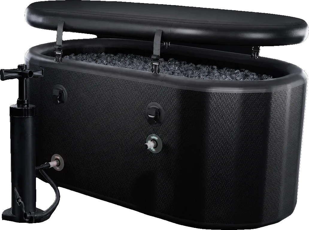 Bia commercial ice bath with hand pump